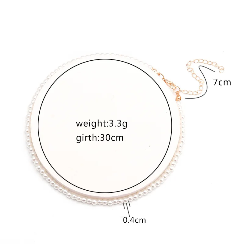 New Simple Imitation Freshwater Pearl Chain Necklace - Image 7